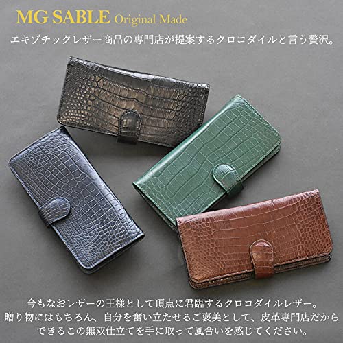 Amazon.co.jp: クロコダイル 本革 スマートフォンケース 手帳型 無双